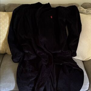 Ralph Lauren Blue Label Black Robe
